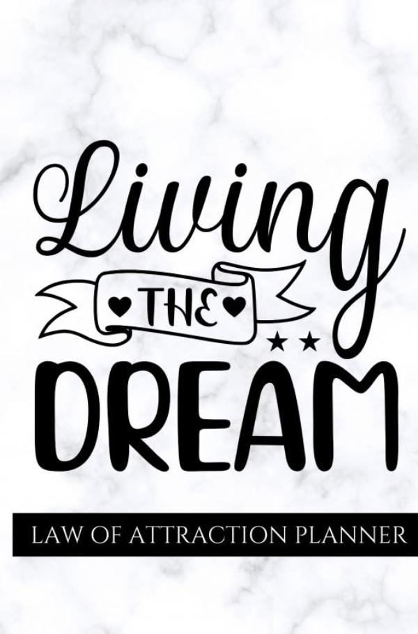 Omslag van Law of attraction planner ongedateerd (zonder datums) - weekplanner & agenda - 60 weken