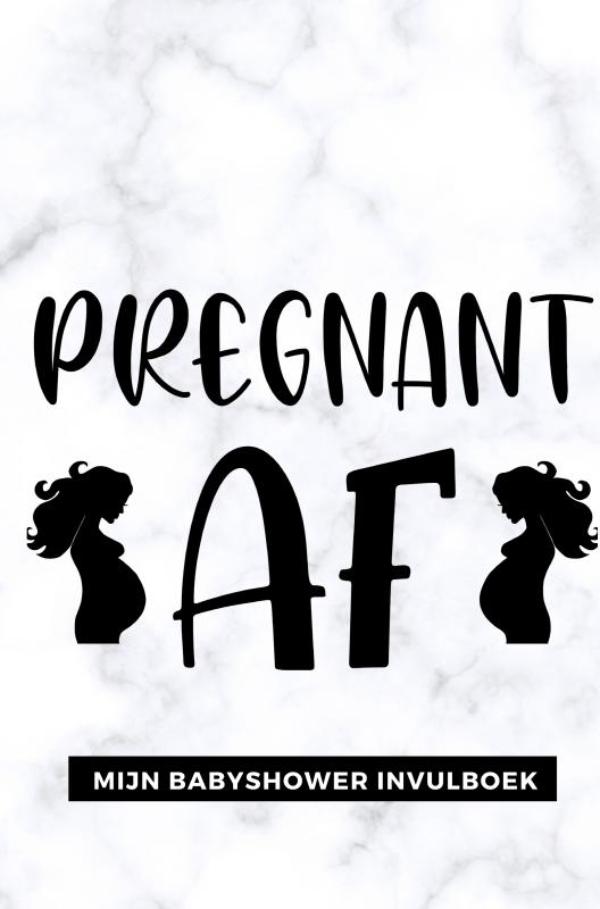 Omslag van Mijn Babyshower Invulboek – Ook geschikt als Babyshower Gastenboek