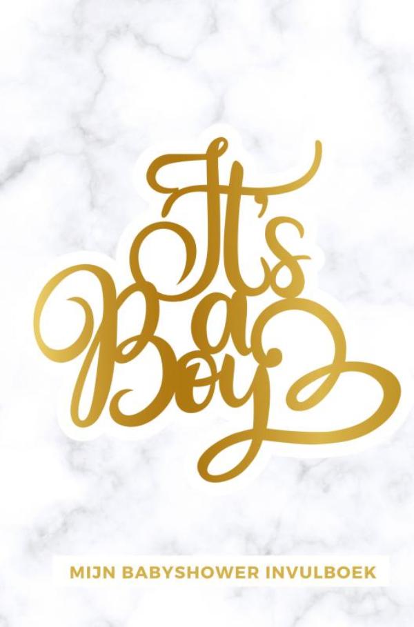 Omslag van Mijn Babyshower Invulboek – Ook geschikt als Babyshower Gastenboek