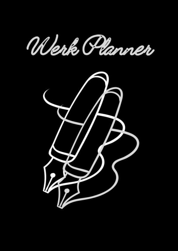 Omslag van Werkplanner - To Do Planner - A4 zwart/wit - ongedateerd.