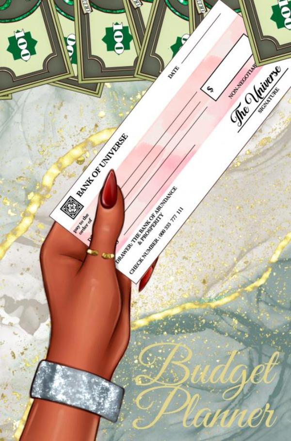Omslag van Budget planner - Kasboek - Huishoudboekje - Budgetplanner : Law of Attraction Editie