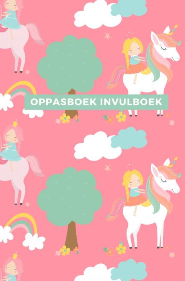 Omslag van Oppasboek invulboek