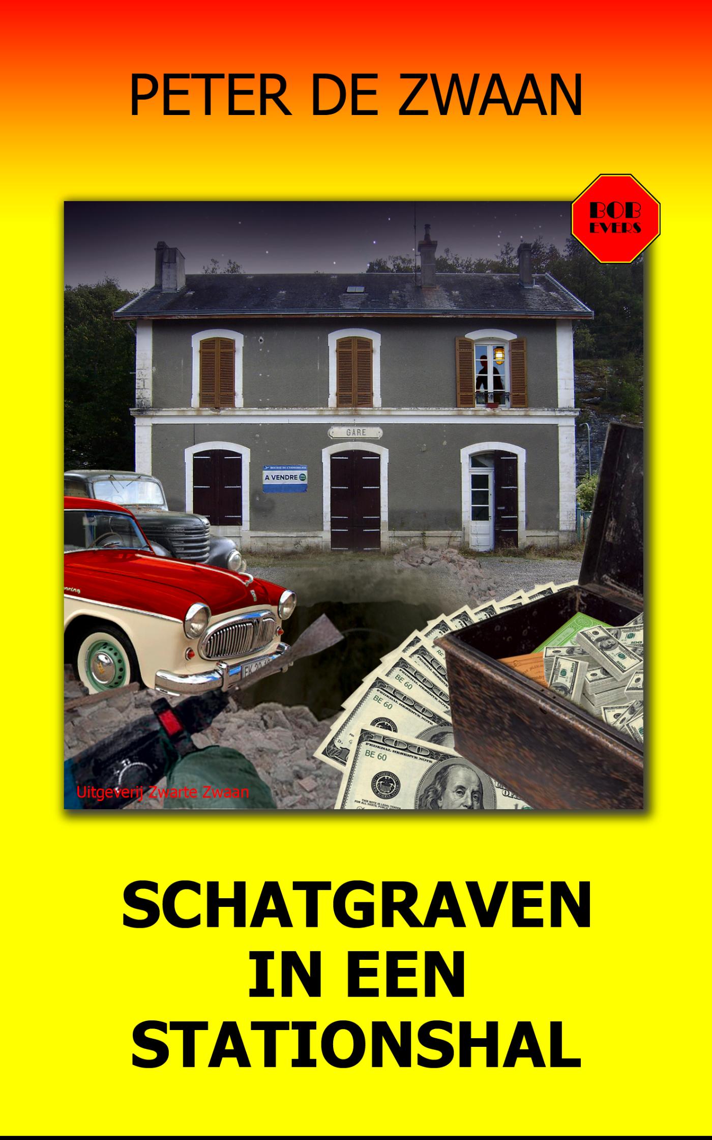 Omslag van Schatgraven in een stationshal