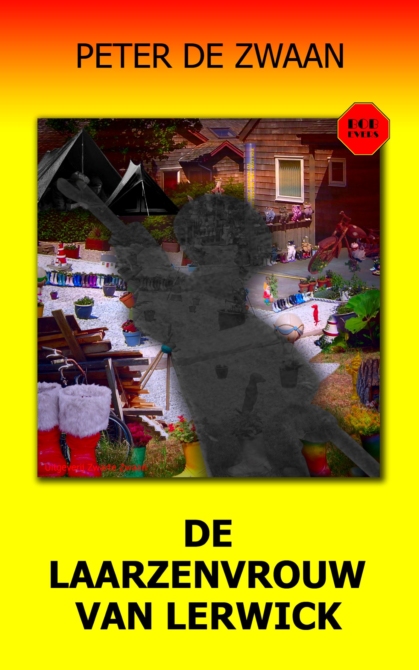 Omslag van De laarzenvrouw van Lerwick
