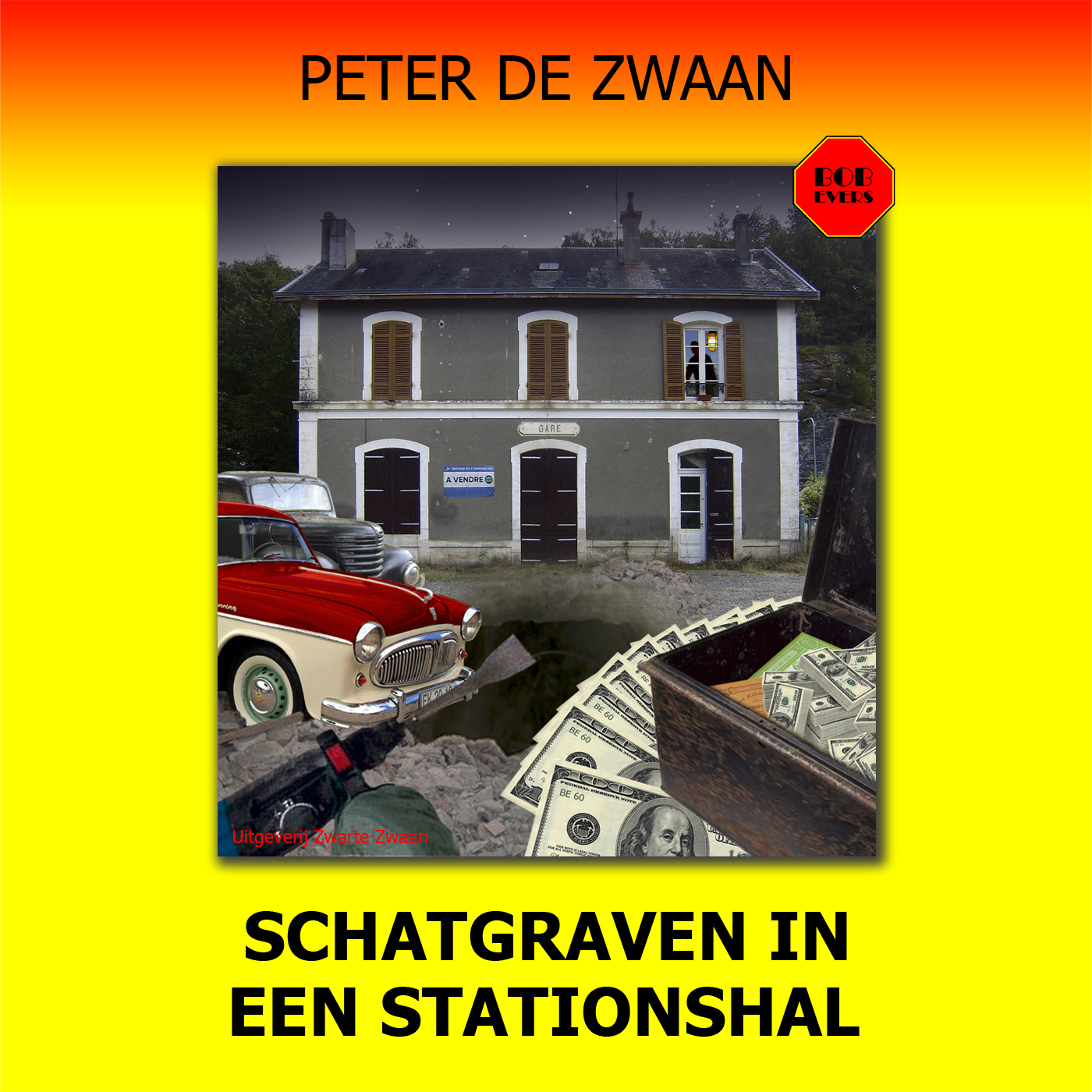 Omslag van Schatgraven in een stationshal