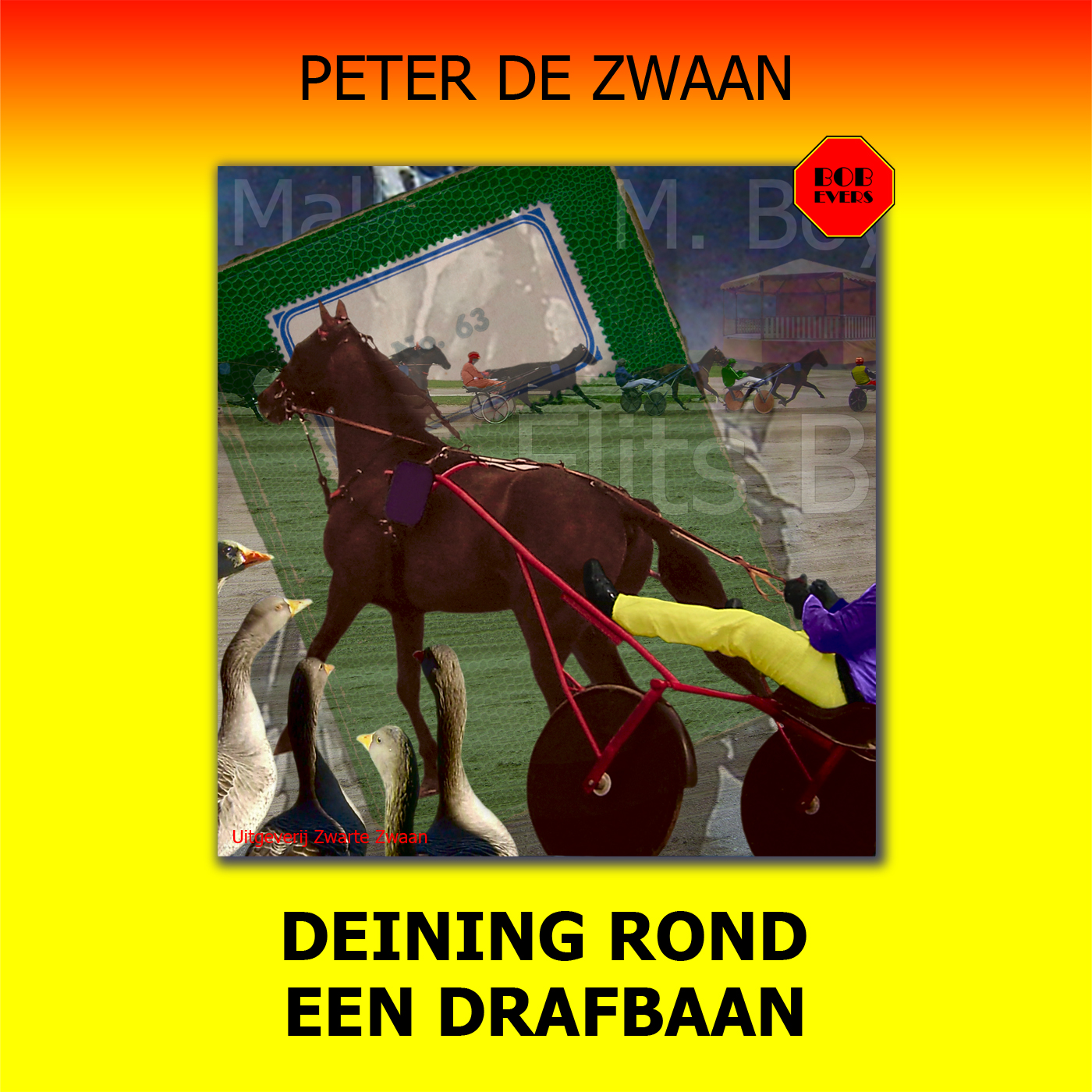 Omslag van Deining rond een drafbaan