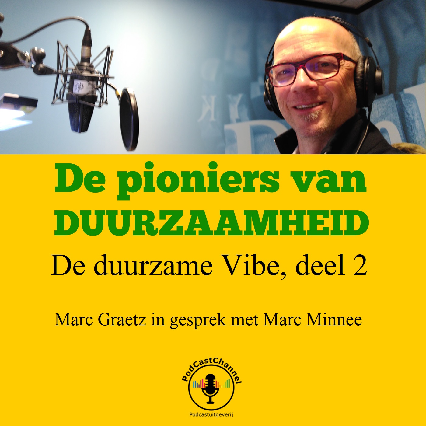 Omslag van Marc Graetz in gesprek met Marc Minnee