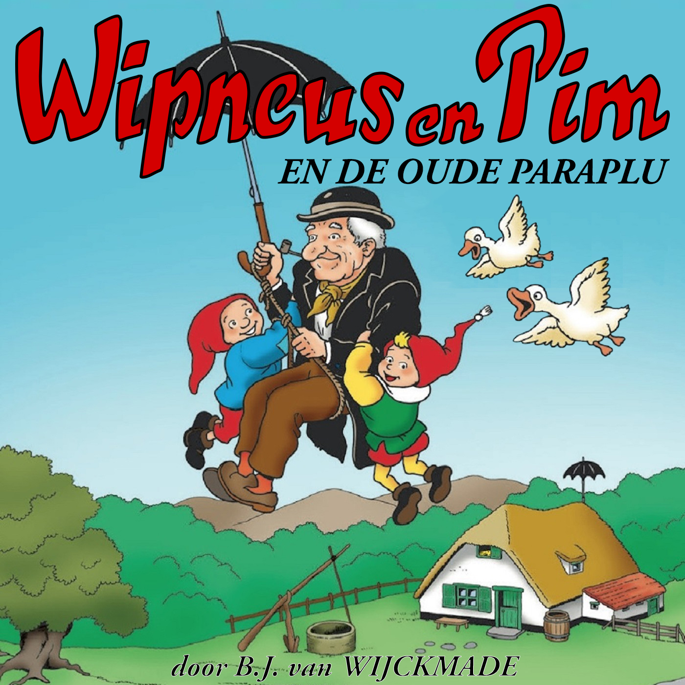 Omslag van Wipneus en Pim en de oude paraplu