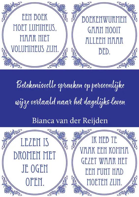 Omslag van “Betekenisvolle spreuken op persoonlijke wijze vertaald naar het dagelijks leven”