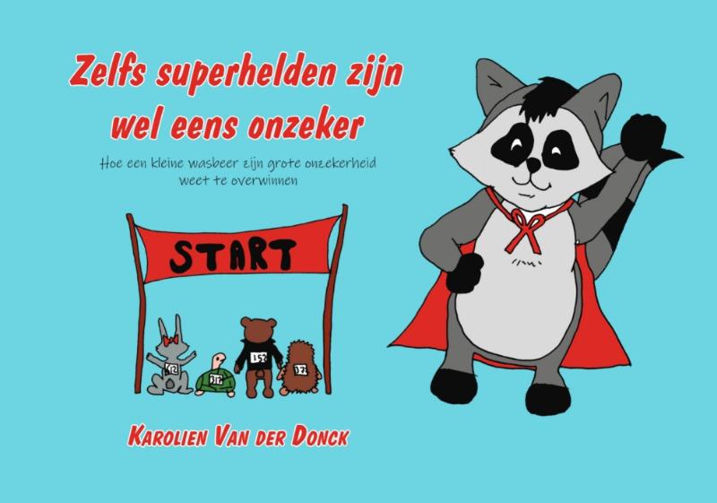Omslag van Zelfs superhelden worden wel eens onzeker
