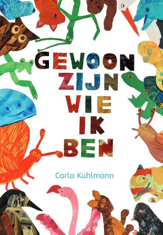 Omslag van gewoon zijn wie ik ben