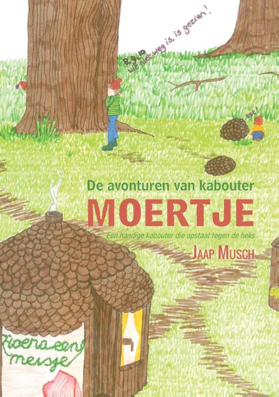 Omslag van De avonturen van kabouter Moertje