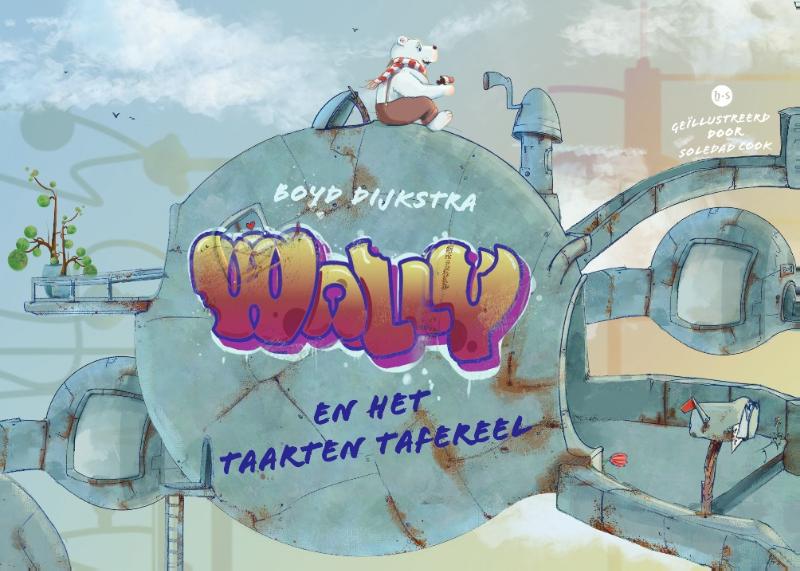 Omslag van Wally en het taarten tafereel