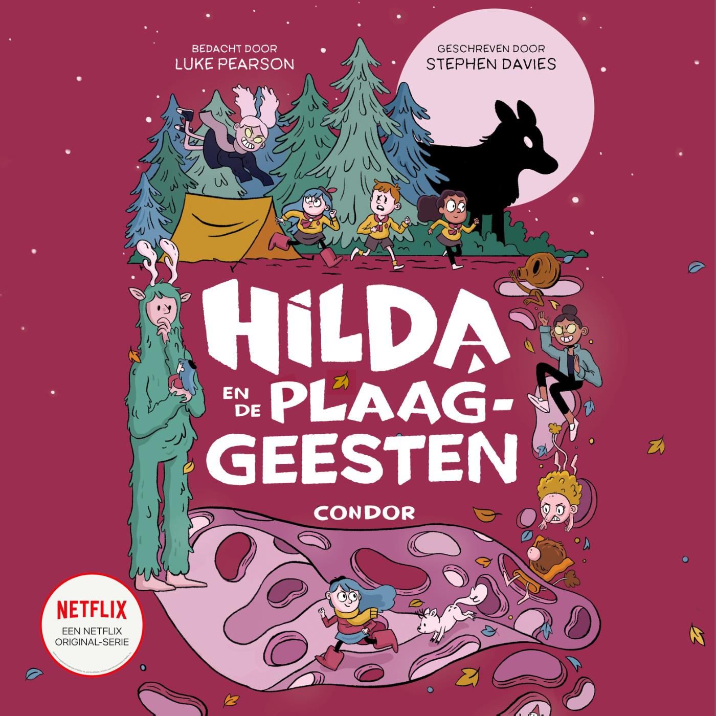 Omslag van Hilda en de plaaggeesten