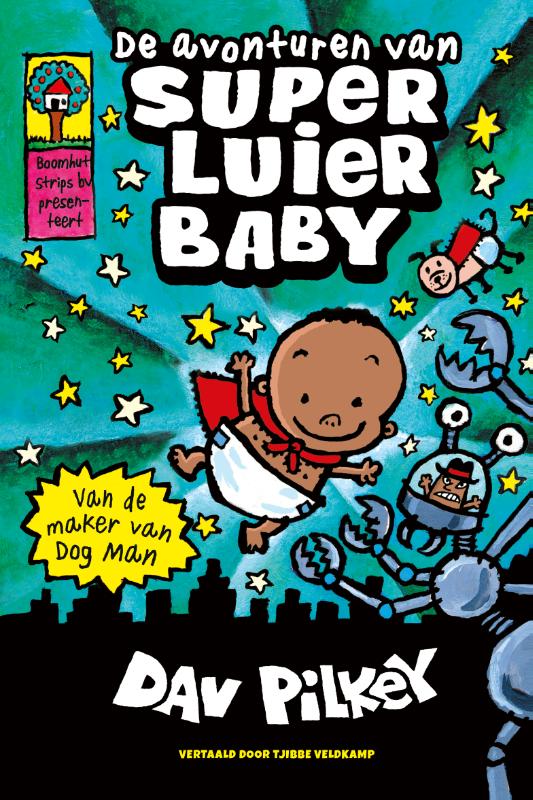 Omslag van De avonturen van super luier baby