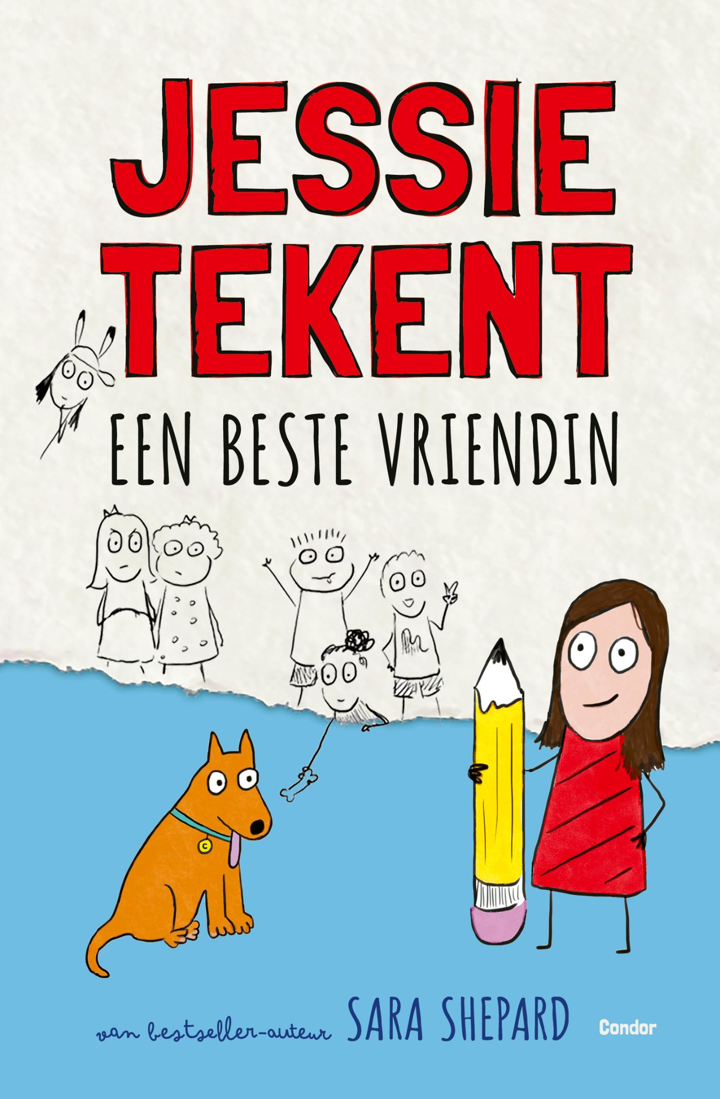 Omslag van Jessie tekent een beste vriendin