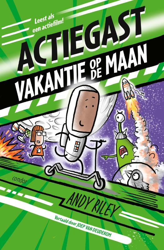 Omslag van Vakantie op de maan