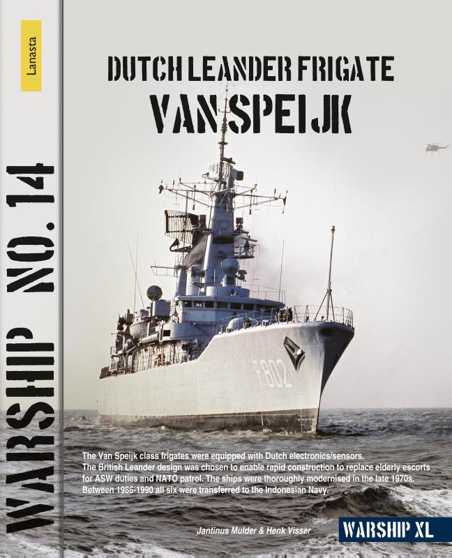 Omslag van Dutch Leander Frigate Van Speijk