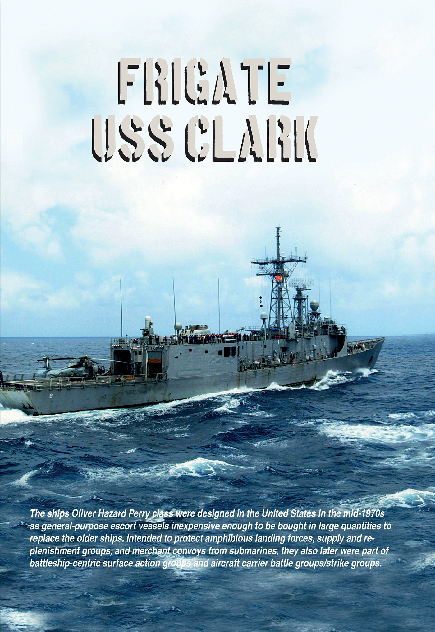 Omslag van Frigate USS Clark