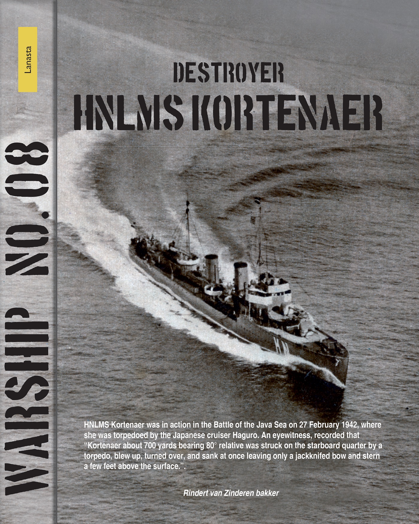 Omslag van Destroyer HNLMS Kortenaer