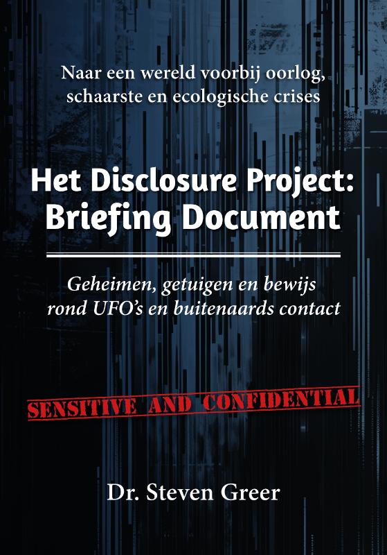 Omslag van Het Disclosure Project: briefing document