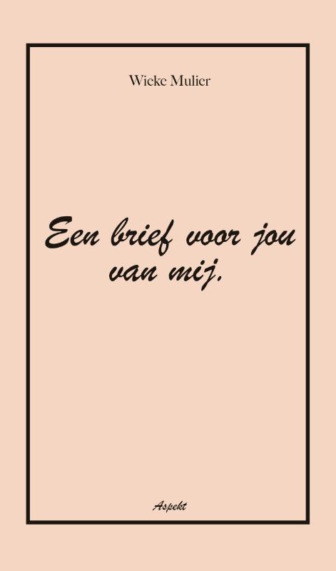 Omslag van Een brief voor jou van mij