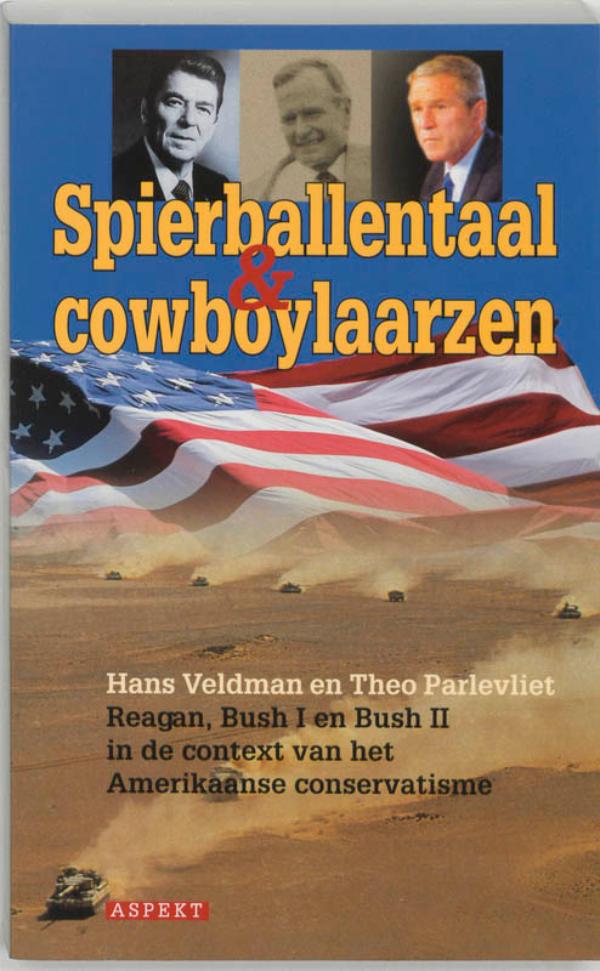 Omslag van Spierballentaal en cowboylaarzen