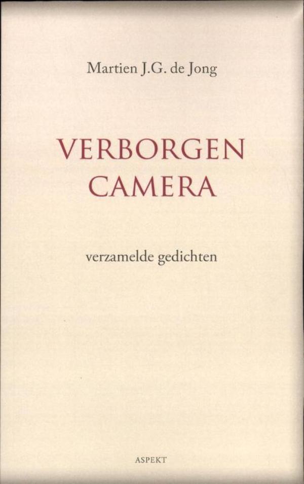 Omslag van Verborgen camera