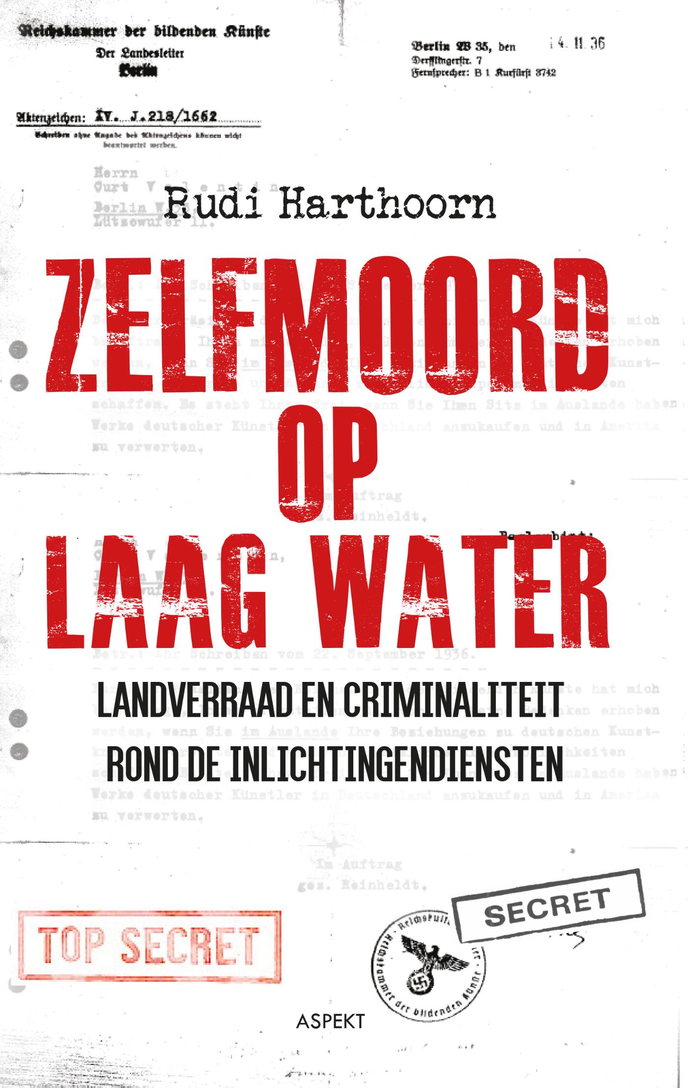 Omslag van Zelfmoord op laagwater