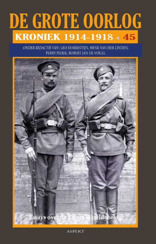 Omslag van De Grote Oorlog, kroniek 1914 - 1918
