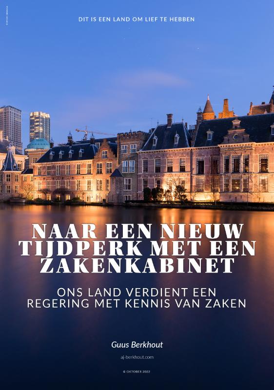 Omslag van Naar een nieuw tijdperk met een zakenkabinet