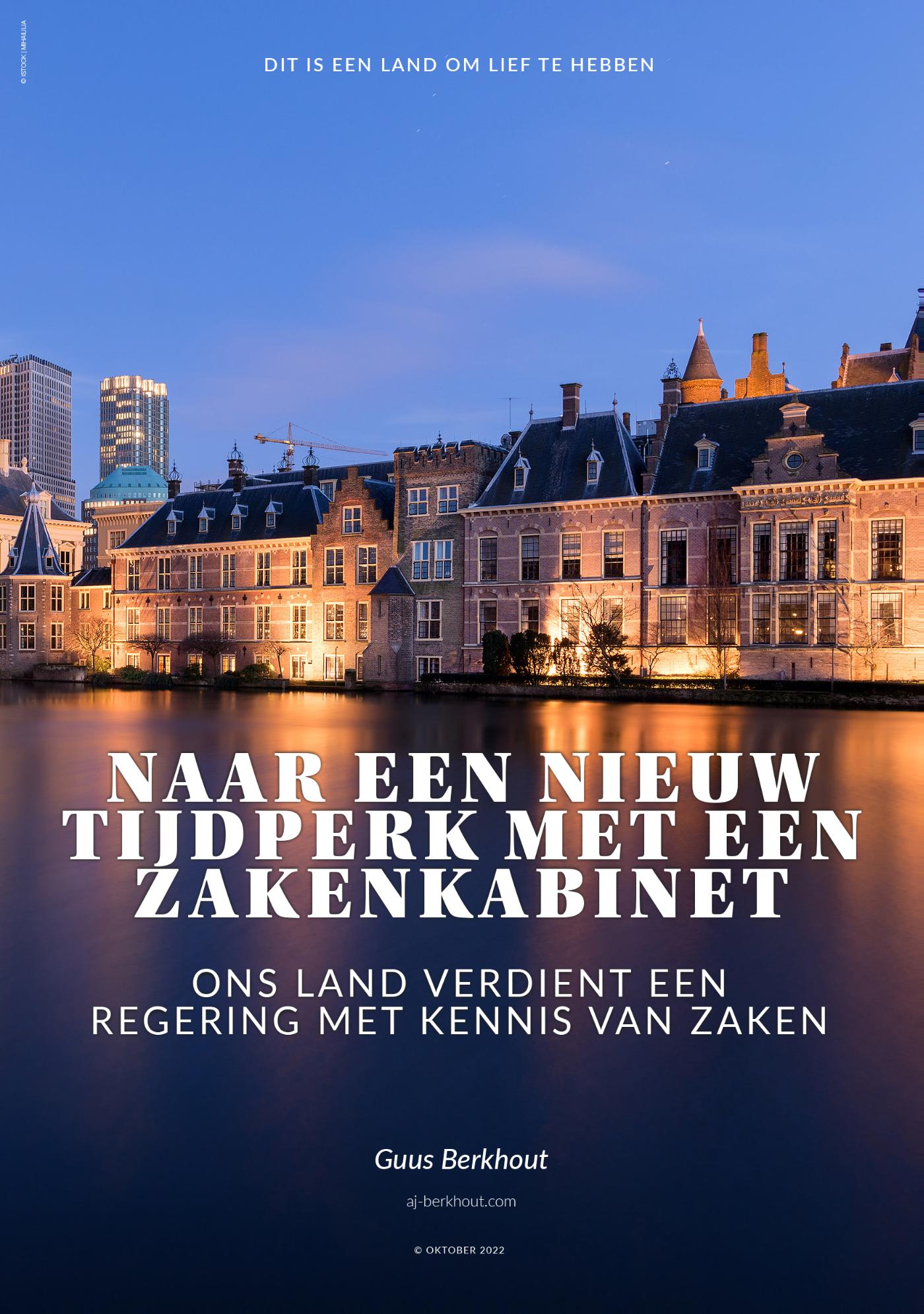 Omslag van Naar een nieuw tijdperk met een zakenkabinet