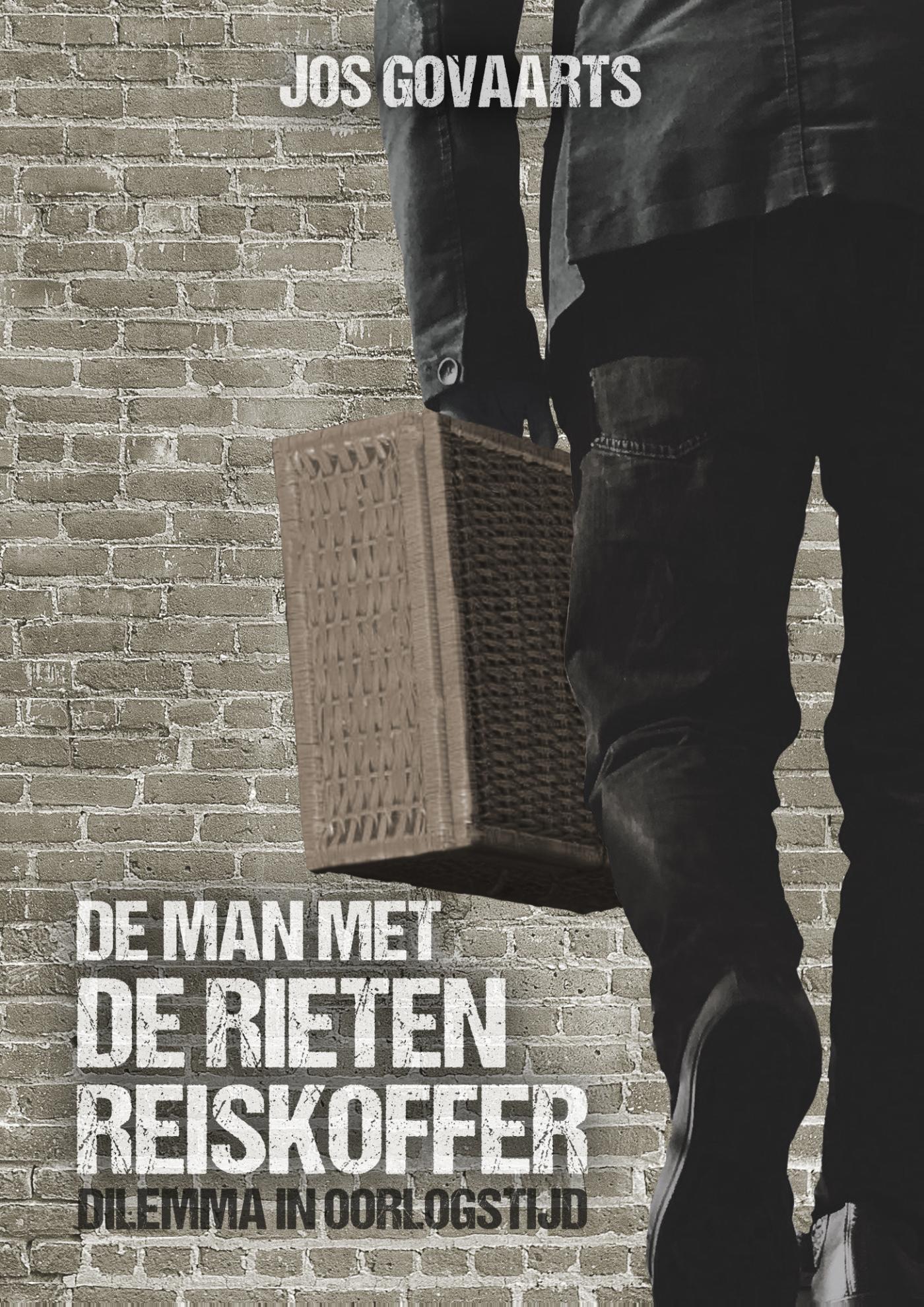 Omslag van De man met de rieten reiskoffer