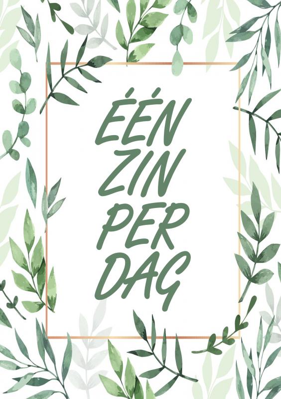 Omslag van Boek Cadeau - Dankbaarheids Dagboek / Dankbaarheidsdagboek - Eén Zin Per Dag - Een Dagboek voor Vijf Jaar