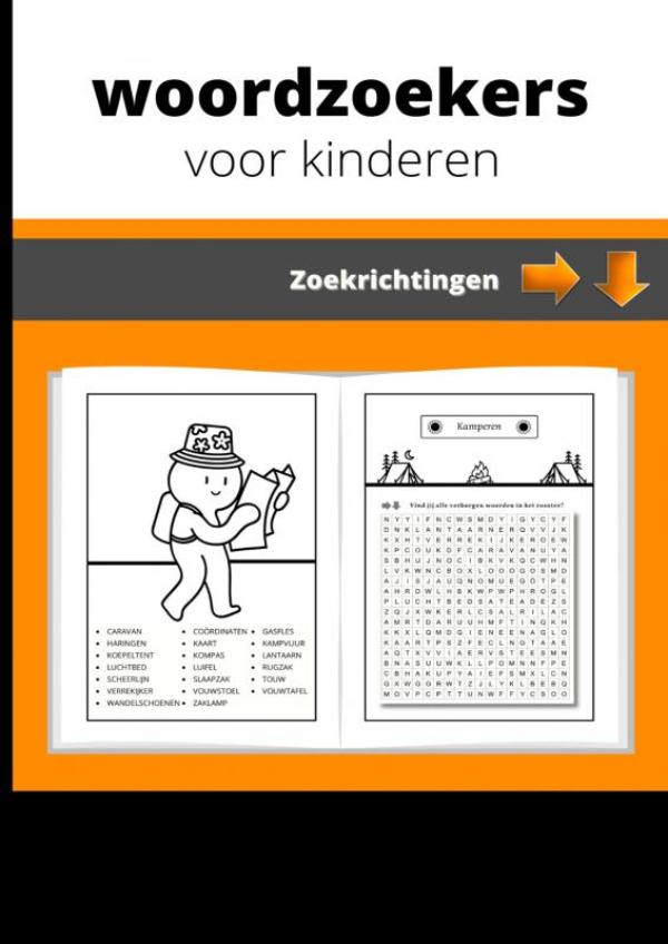 Omslag van Educatieve woordzoekers voor kinderen
