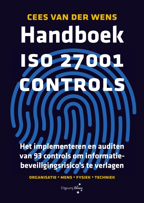 Omslag van Handboek ISO 27001 Controls