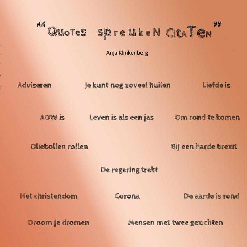 Omslag van Citaten Spreuken Quotes .