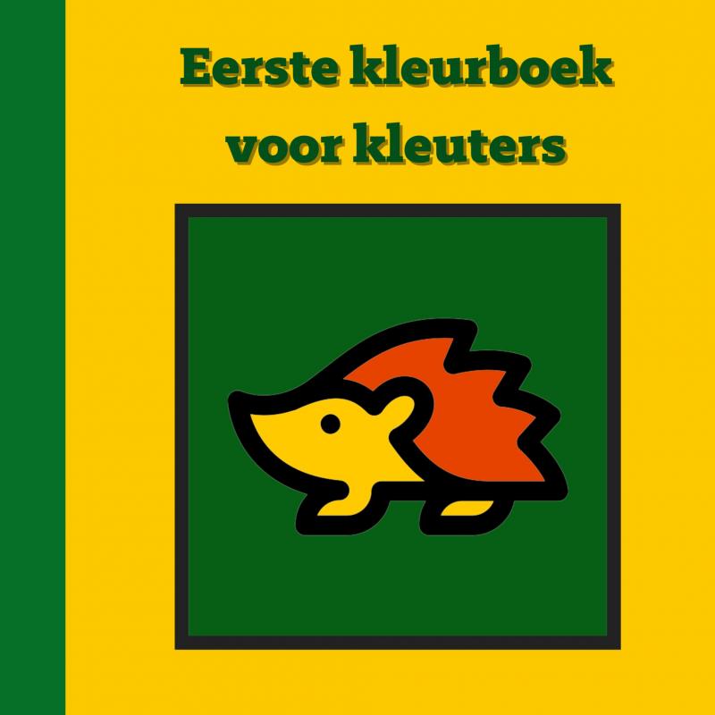 Omslag van Eerste kleurboek voor kleuters :: Herfst