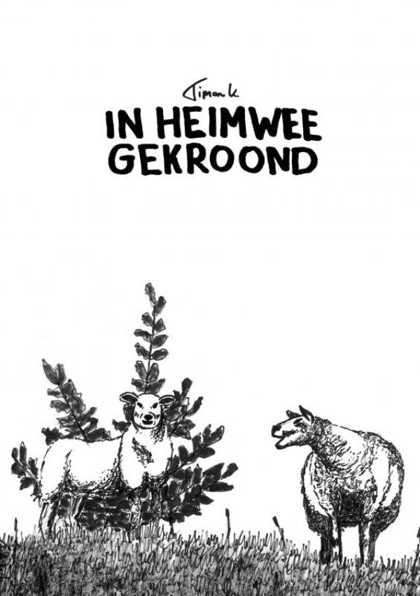Omslag van IN HEIMWEE GEKROOND