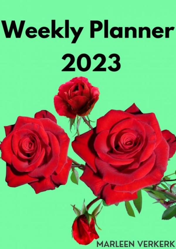 Omslag van Weekly Planner 2023