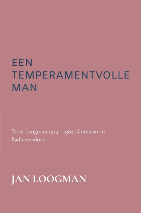 Omslag van Een temperamentvolle man
