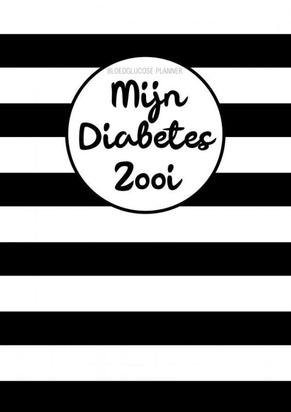 Omslag van Bloedglucose Planner - Mijn Diabetes Zooi