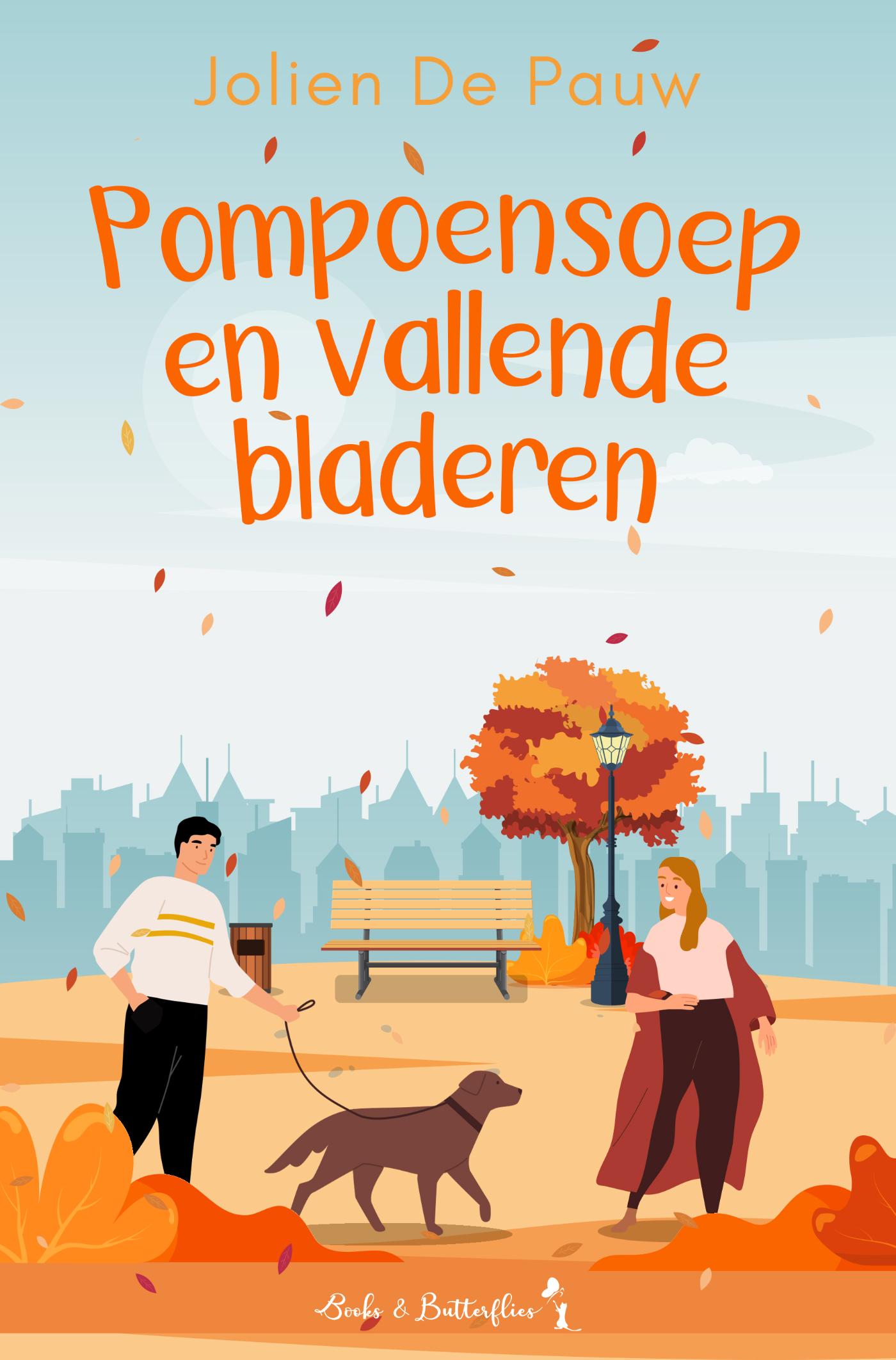 Omslag van Pompoensoep en vallende bladeren