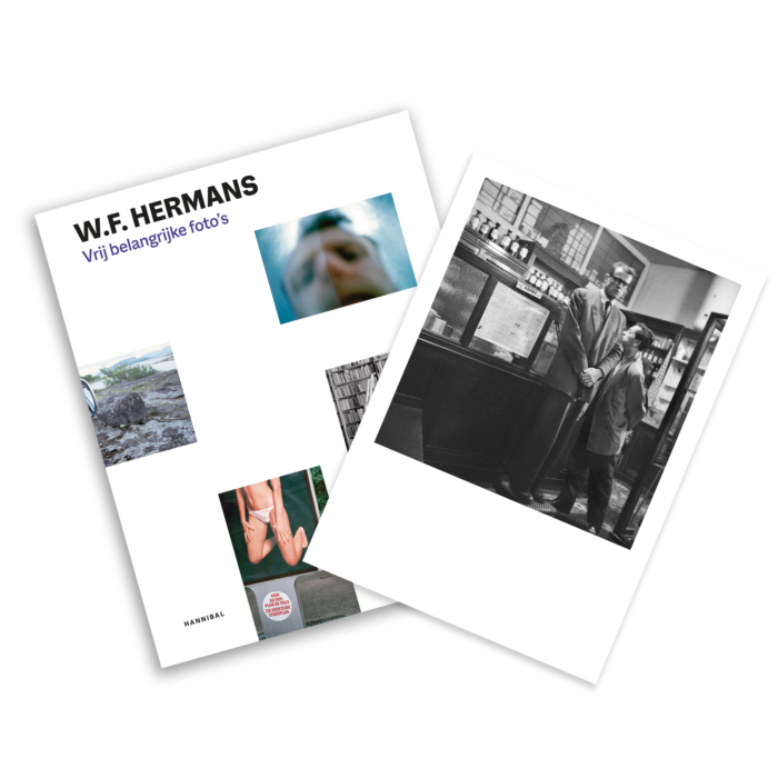 Omslag van W.F. Hermans – Vrij belangrijke foto's + PRINT