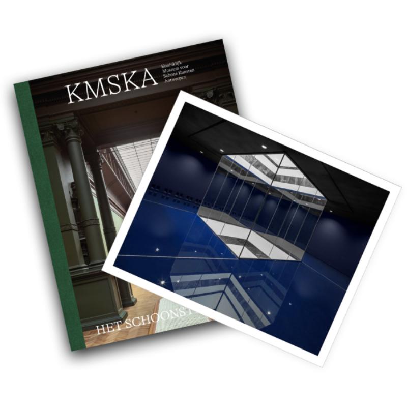 Omslag van KMSKA – Het Schoonste Museum + PRINT blauwe zaal