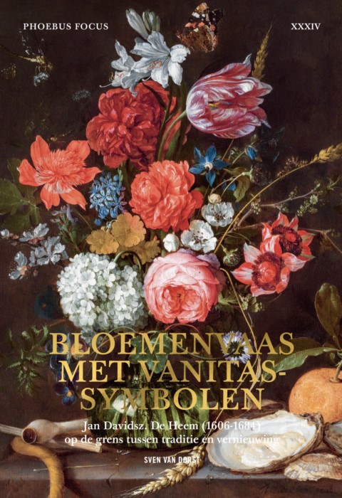 Omslag van Bloemenvaas met vanitassymbolen