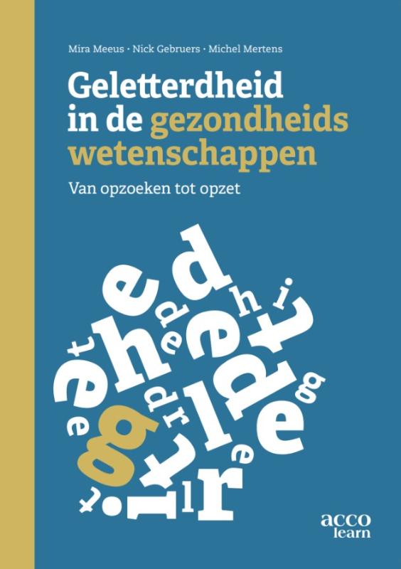 Omslag van Geletterdheid in de gezondheidswetenschappen