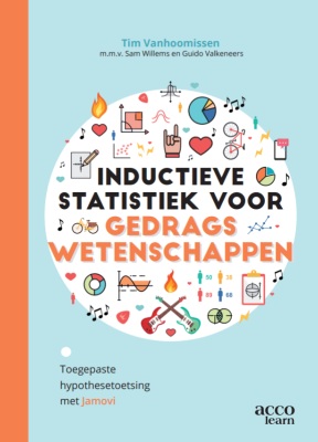 Omslag van Inductieve statistiek voor gedragswetenschappen