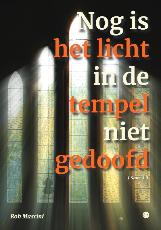 Omslag van Nog is het licht in de tempel niet gedoofd