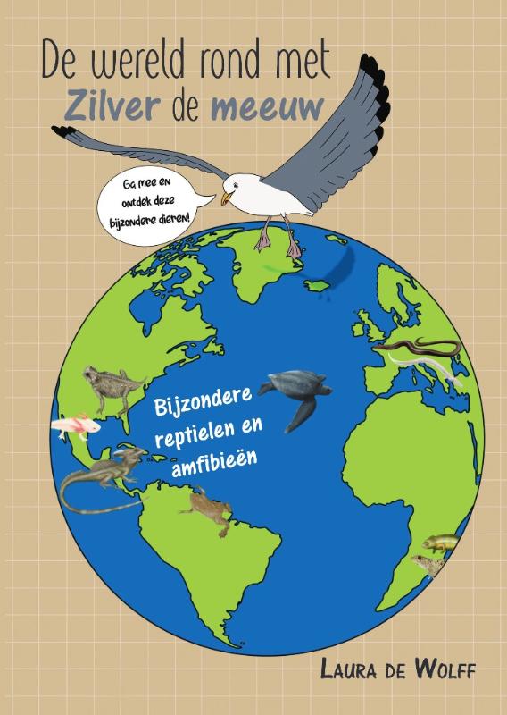 Omslag van De wereld rond met Zilver de meeuw